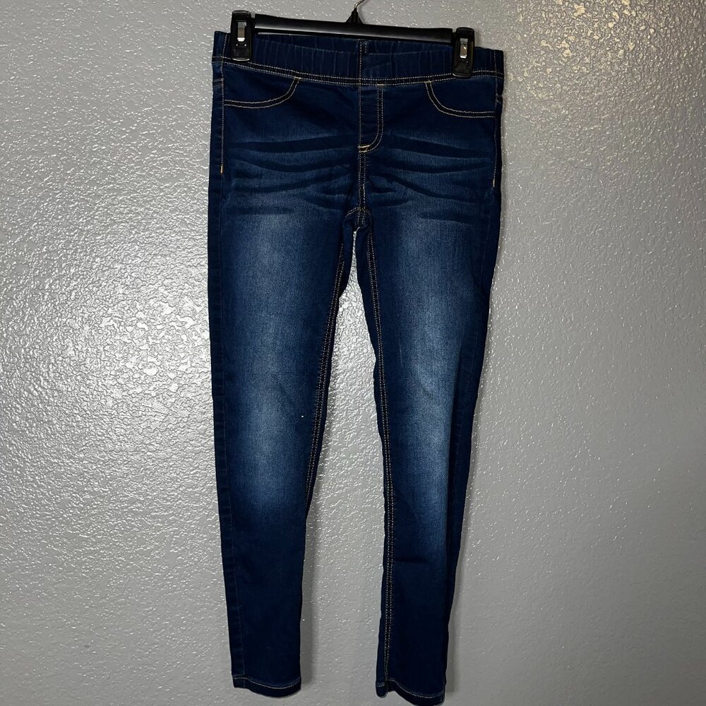 Route 66 Dark Blue Denim Stretch Fit Skinny Jeans Women's Size 12 Preowned